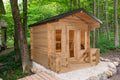 CT Georgian Cabin Sauna with Porch