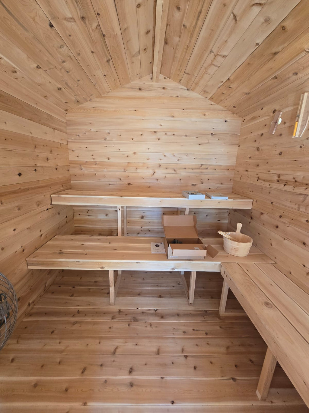 CT Georgian Cabin Sauna with Porch